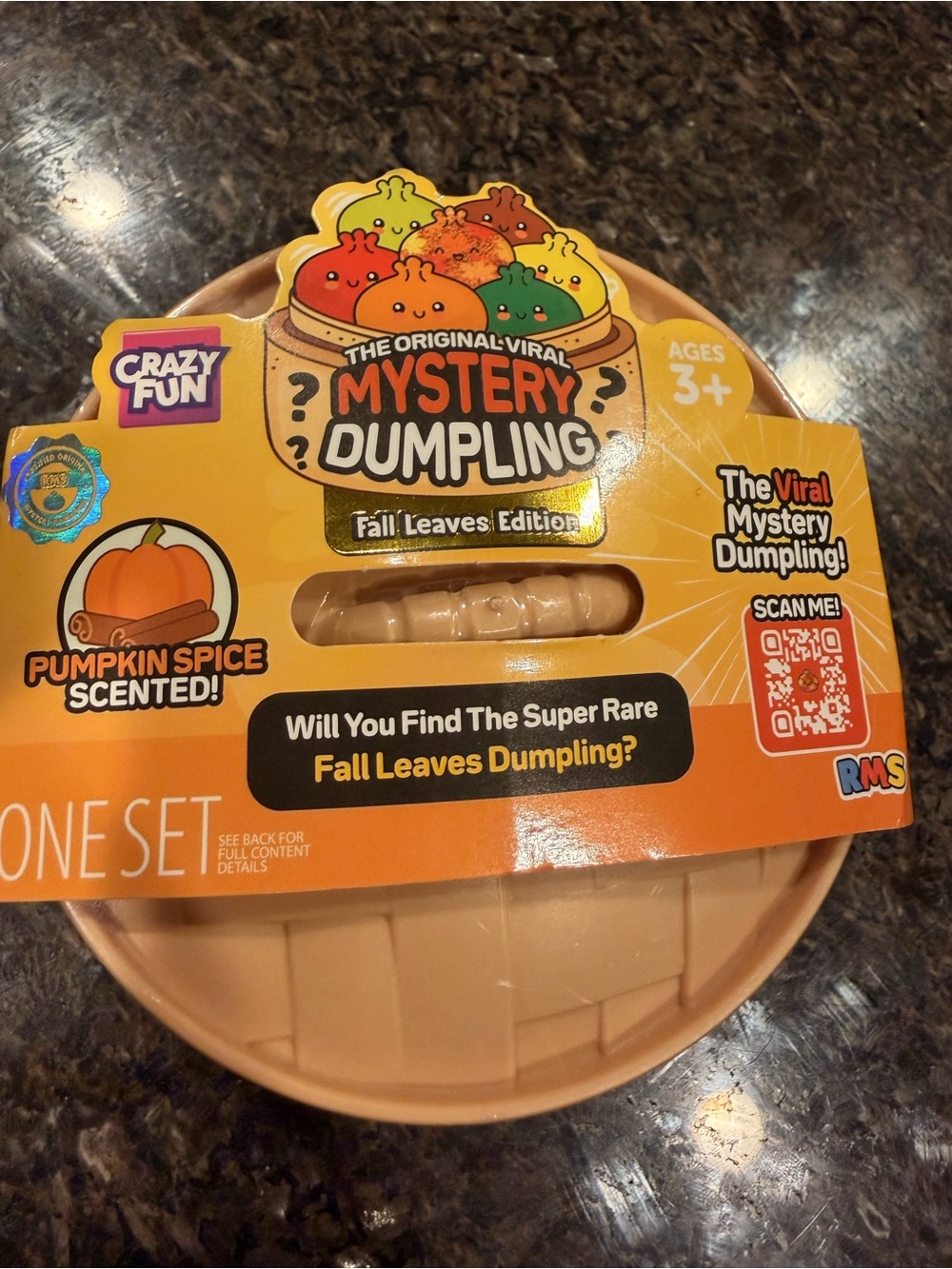 Mystery Dumpling Fall Leaves Edition - Pumpkin Spice Scented RARE